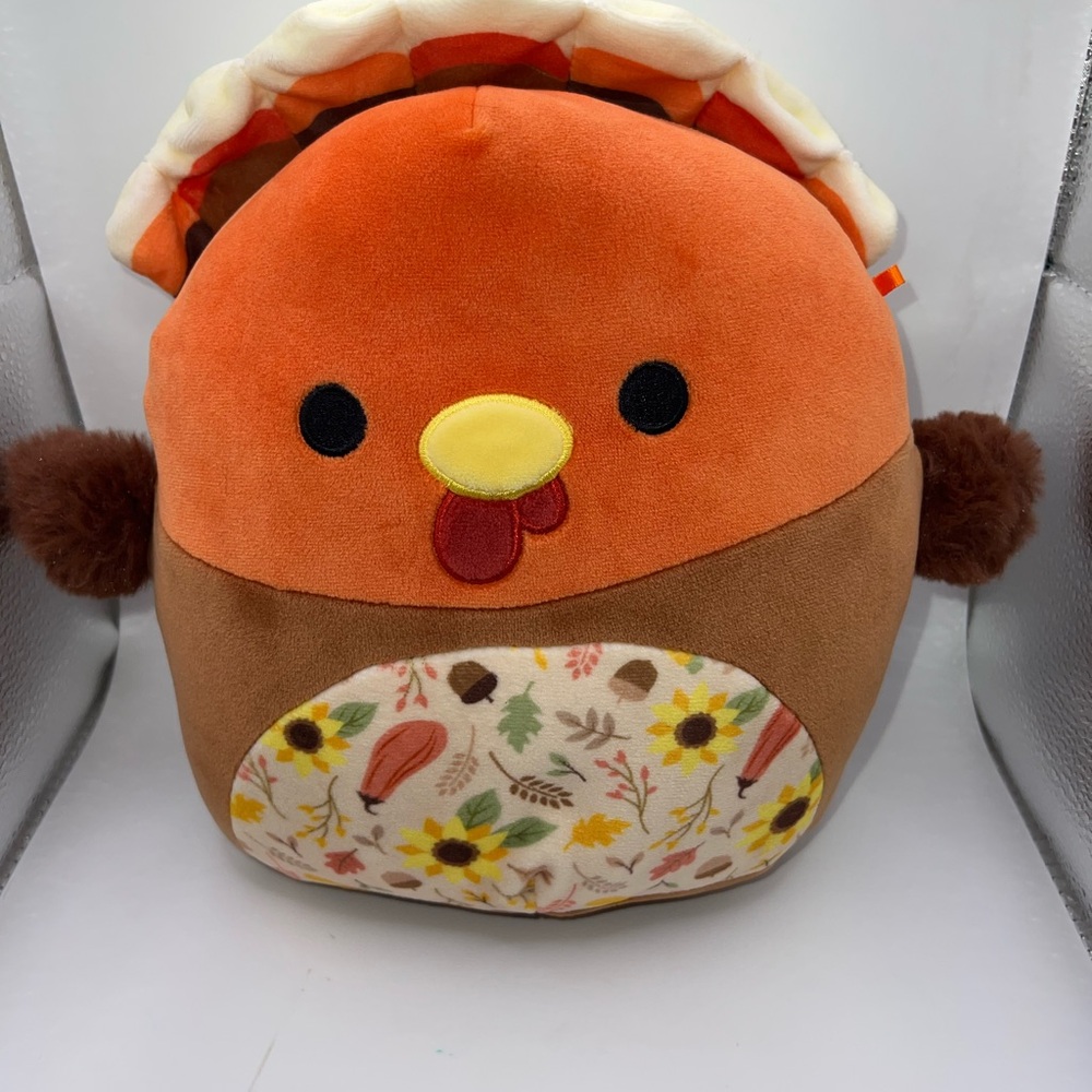 Ulana the Turkey, a member of the Squishmallows Fall Harvest Squad